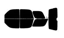 Computerized Custom PreCut 2Ply Window Tint Film Kit For 00-06 Chevy Tahoe 4door