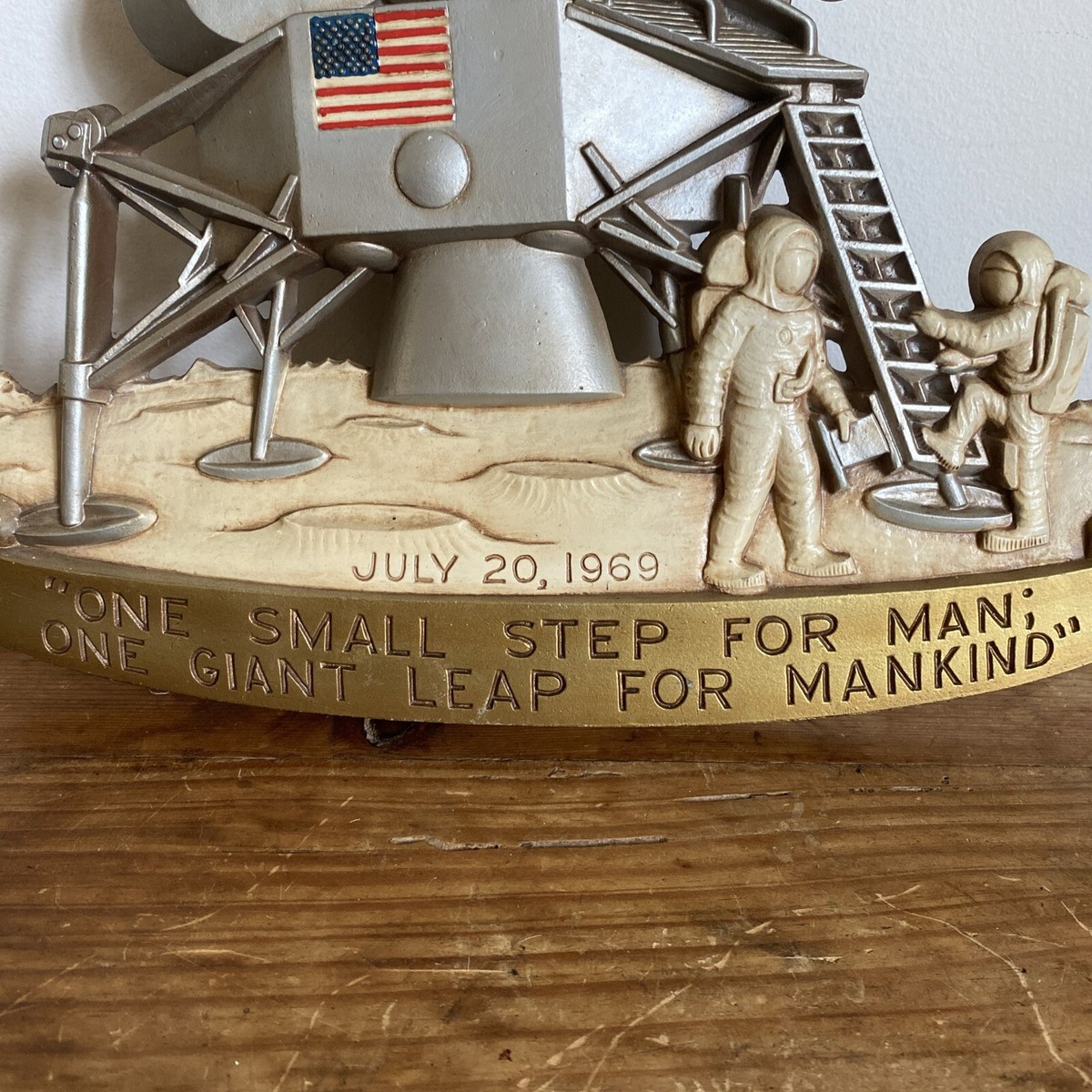 Vintage 1969 Apollo 11 Moon Landing Astronaut Sexton Cast