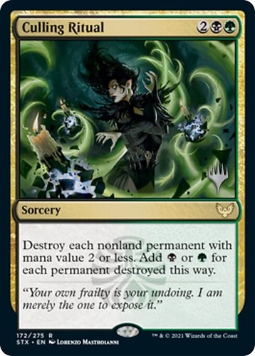 MTG Culling Ritual & Despark Promo set non foil P 0001 Final