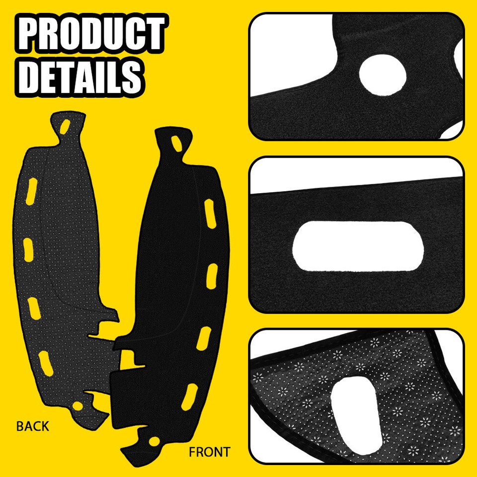 Fit For Dodge Ram 1500 2500 3500 19982001 Dashboard Pad Dash Cover Mat