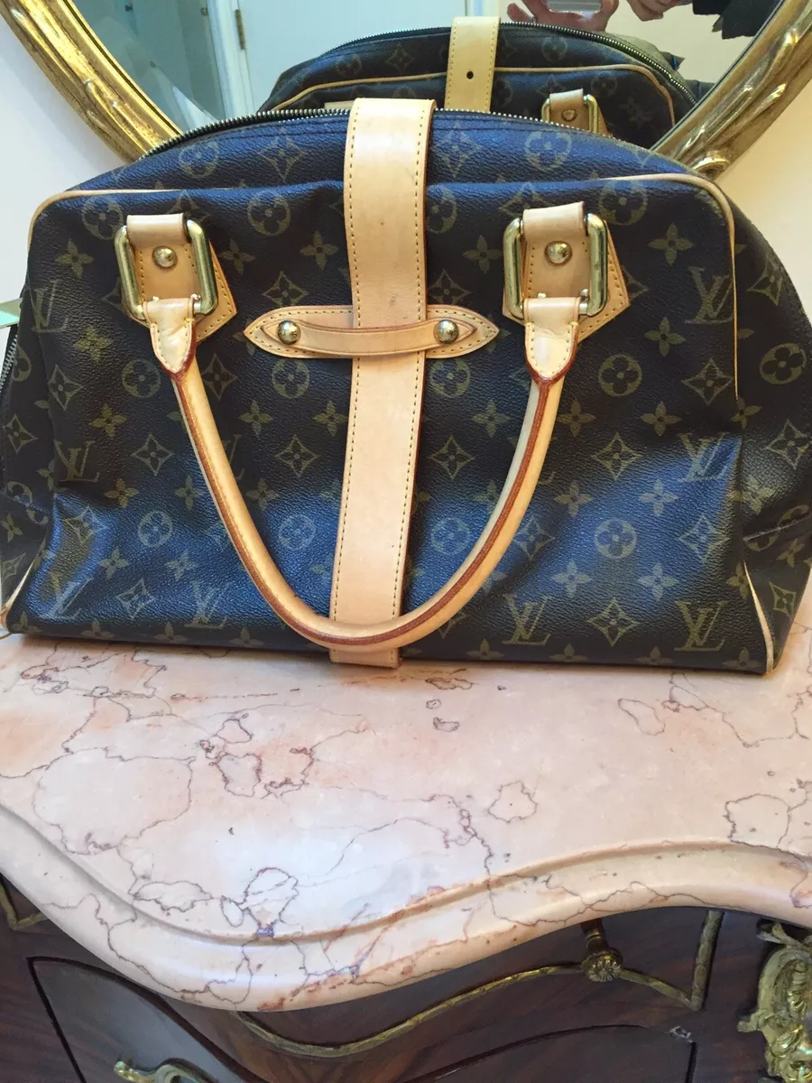 Authentic Louis Vuitton Manhattan GM hand painted - general for