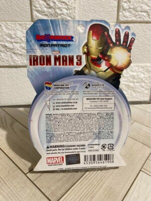 MEDICOM TOY - 評価440！BE@RBRICK IRON PATRIOT 1000％ BE@RBRICK 100% IRON MAN PATRIOT MEDICOM TOY Bearbrick from