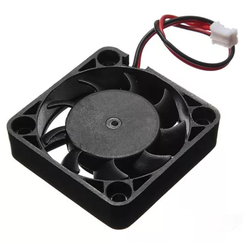 12V 2 Pin 40mm Computer Cooler Small Cooling Fan PC Black F Heat sink Tide