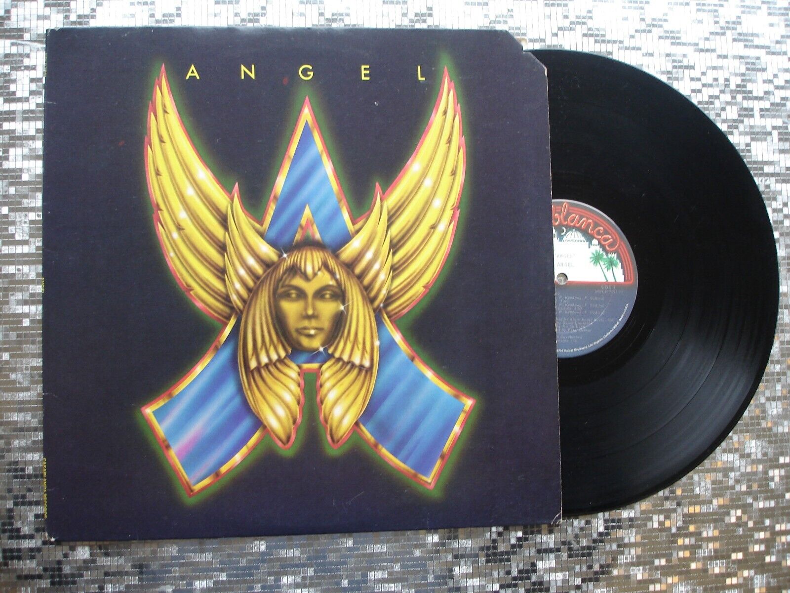Angel ~ Angel s/t 1st Album  ~ Vintage 1st Pressing LP  Casablanca  NBLP 7021