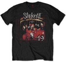 Slipknot Debut Album 19 Years Black T-Shirt OFFICIAL