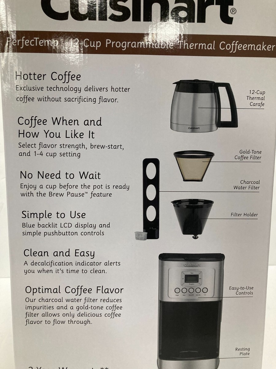 Cuisinart Stainless Steel Cuisinart 3400 Coffee Maker Cuisinart