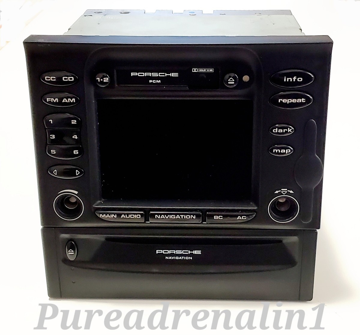 1999 2001 Porsche 911 996 BOXSTER 986 STEREO NAVIGATION SCREEN CD