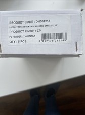 Iron Handrail Bracket 2 1/2 Inch Zinc Coated X5 In Box Brand New
