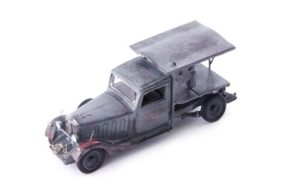 Modellauto Lastwagen Maßstab 1:43 Autocult Maybach DSH Fahrbar Sage 1935 Grau