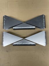 38mm Tube Roll Cage Door X Cross Bar Gussets  Race Rally Drift Kit Car 6 Pieces