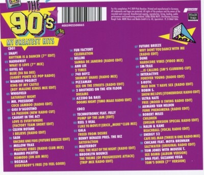 THE 90S-MY GREATEST HITS 2 CD NEW! | eBay