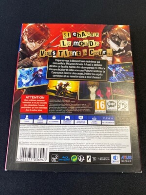 Steelbook PERSONA 5 ROYAL Pour PS4 - SANS LE JEU - En Bon état, édition Collector