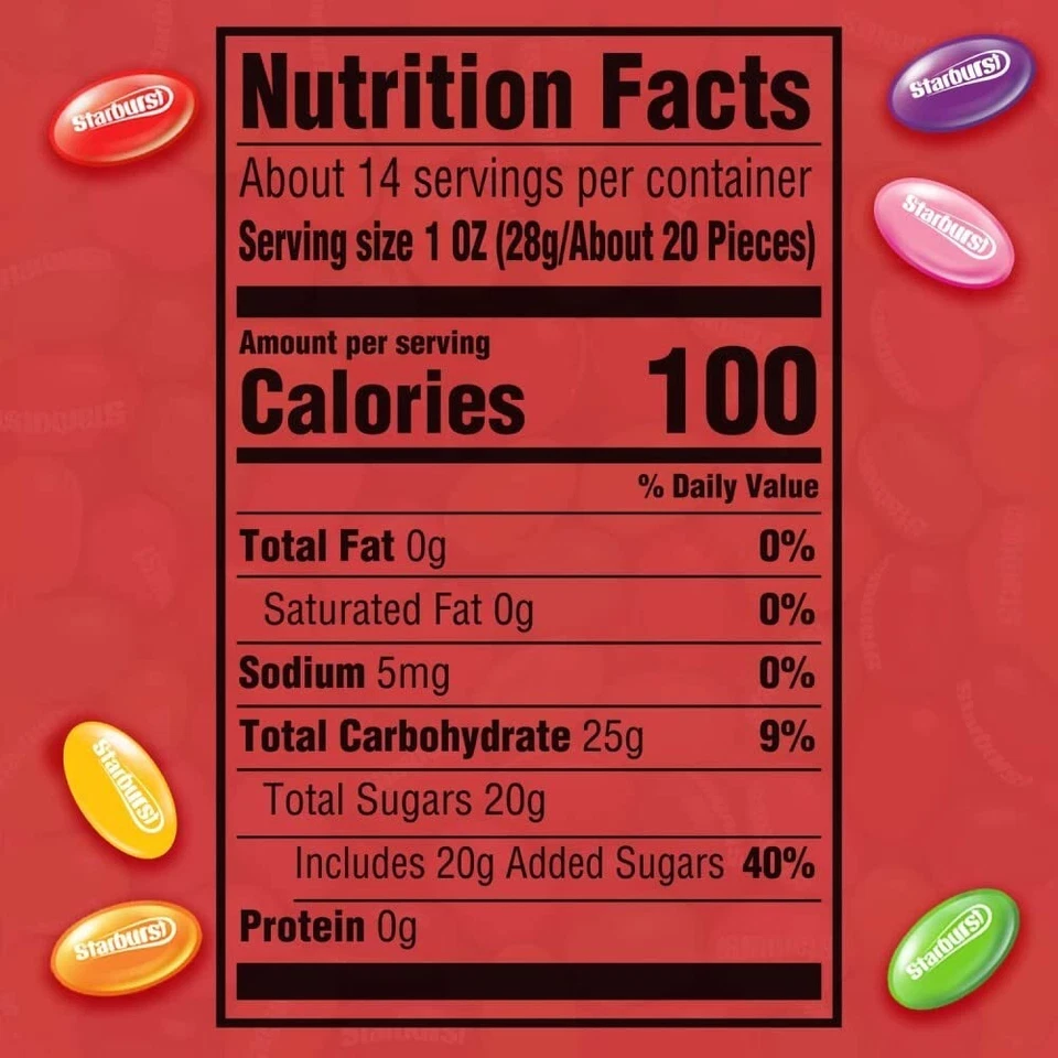 STARBURST Original Jelly Beans Easter Candy 14 oz Bag – Fruity Chewy Treats. - Image 2 of 4