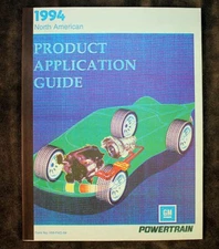GM Powertrain 1994 North American Product Application Guide General Motors book