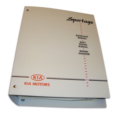 1995 KIA SPORTAGE workshop manual workshop/Repiar/wiring diagram