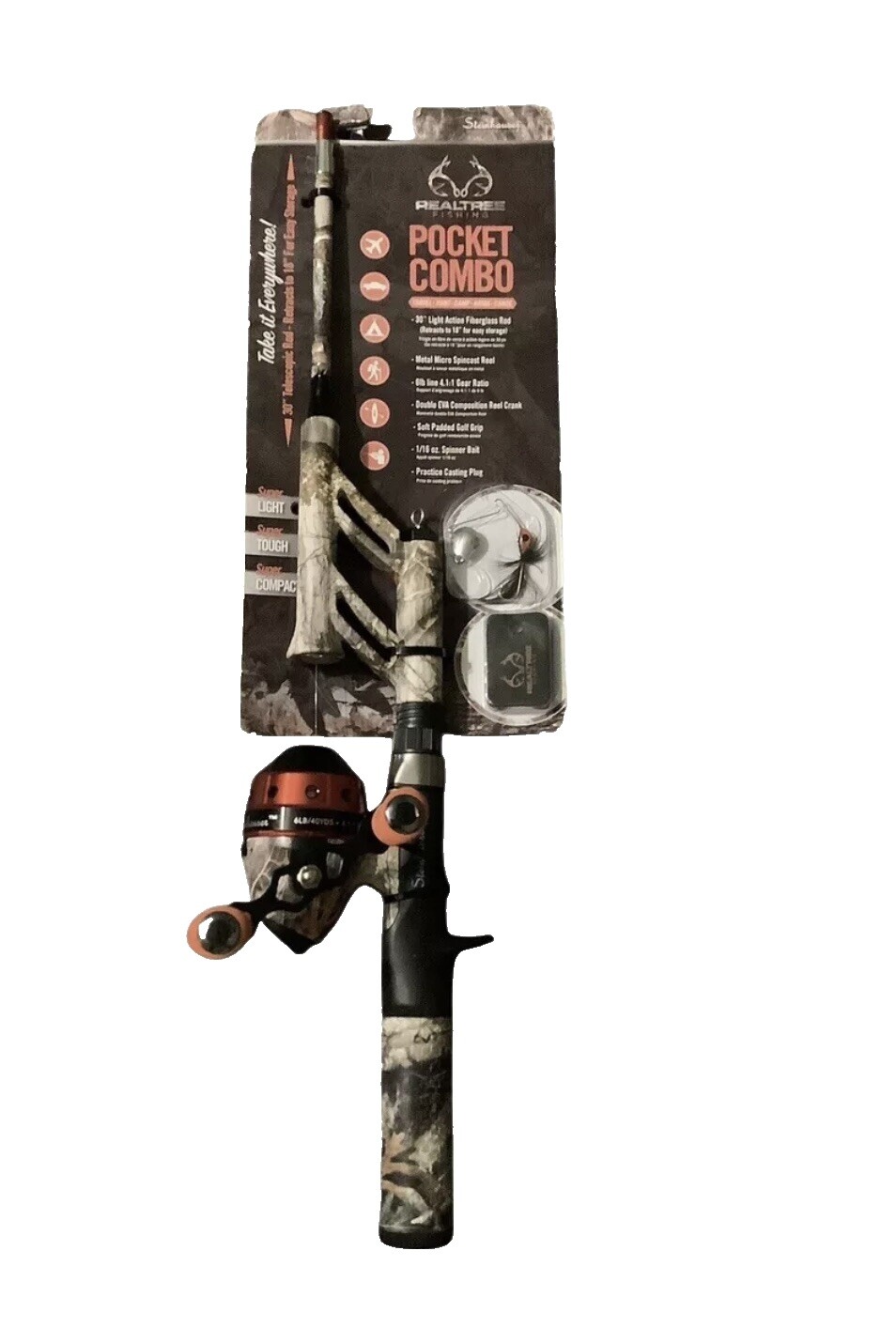 Realtree Steinhauser Pocket Combo Review Telescopic Fishing Rod