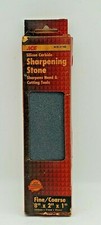 Ace Silicon Carbide Sharpening Stone Fine/Coarse 8x2x1" NIB Vintage Made in USA