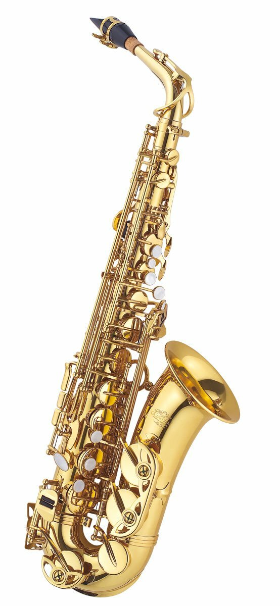 J Michael AL-780 Eb Alto Sax Saxophone Clear Lacquer w/ Case