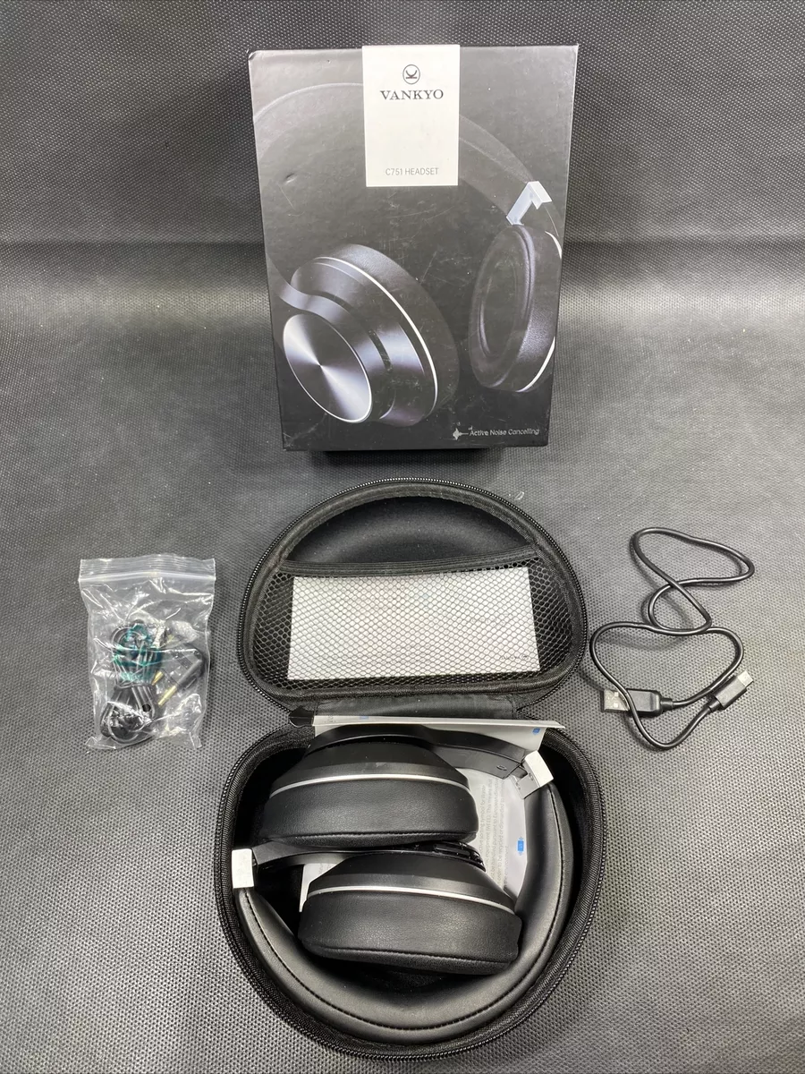Vankyo C751 Wireless Bluetooth Headphones with Hybrid Active Noise