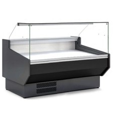 MEAT SERVE OVER FLAT GLASS COUNTER FRIDGE-2oC & UNDERSTORAGE 1265mm £2383+VAT