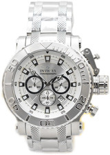 Orologio Cronografo Uomo Invicta Coalition Forces Triple Silver 52mm 50113