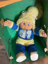 HTF Cabbage Patch Jesmar Doll Lemon Pony Purple Eyes HTF Jogger