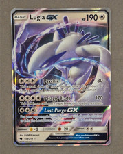 Lugia GX Ultra Rare Holo S&M Lost Thunder 159/214 190HP NM Pokemon Card on eBay