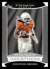 2024 Leaf In The Game Used Verge of Greatness Silver #VG-27 Jonathon Brooks card
