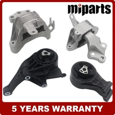 Engine Motor AND Auto Trans Mount Set 4PS FIT FOR Chevrolet Cruze 1.4L 2011-2016