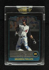 2006 Bowman Originals 2/35 Brandon Phillips (2003 Chrome) #160 Buyback Auto 1f5s