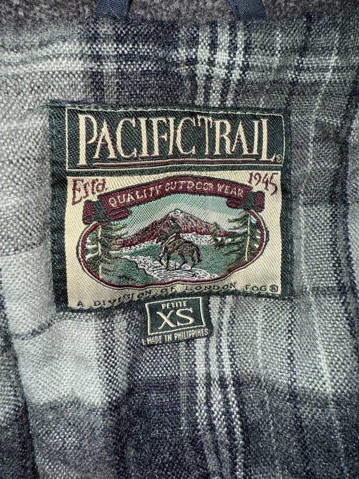 pacific trail Hombre Negro Polar Invierno Chaqueta! talla XS! ¡excelente estado! Foto 2 de 4