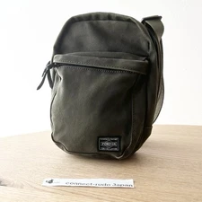 Porter Yoshida Bag Beat Shoulder Green Used Japan
