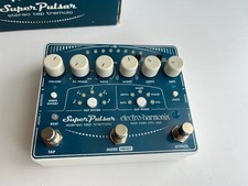 EHX Electro Harmonix Super Pulsar - Stereo Tap Tremolo Guitar Effects Pedal