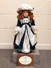 ALBERON "Antoinette" Limited Edition Porcelain Collector Doll - box, tags, cert