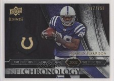 2008 Upper Deck Icons NFL Chronology Silver /750 Marvin Harrison #CHR29 HOF 1s8