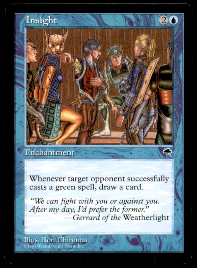 Insight LP Light Play Tempest MTG [6937]