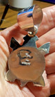 Navajo Indian ALONZO MARIANO Turtle Pendant Sterling Silver Turquoise 2 1/2" NEW — photo 4