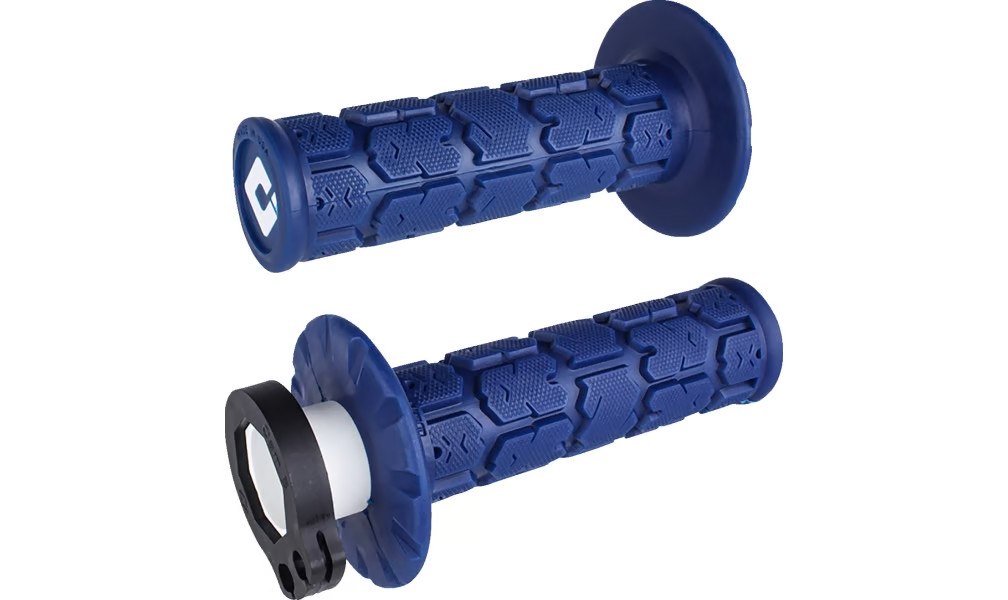 ODI V2 Lock-On Rogue Grips - Dark Blue Motorcycle Street Bike Dirt Bike H36RGDU