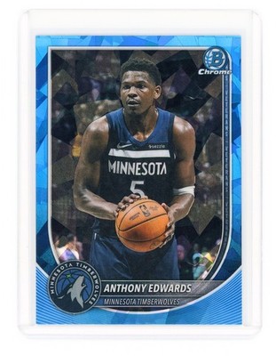 2025 BOWMAN CHROME SAPPHIRE BASE #BCV-103 ANTHONY EDWARDS