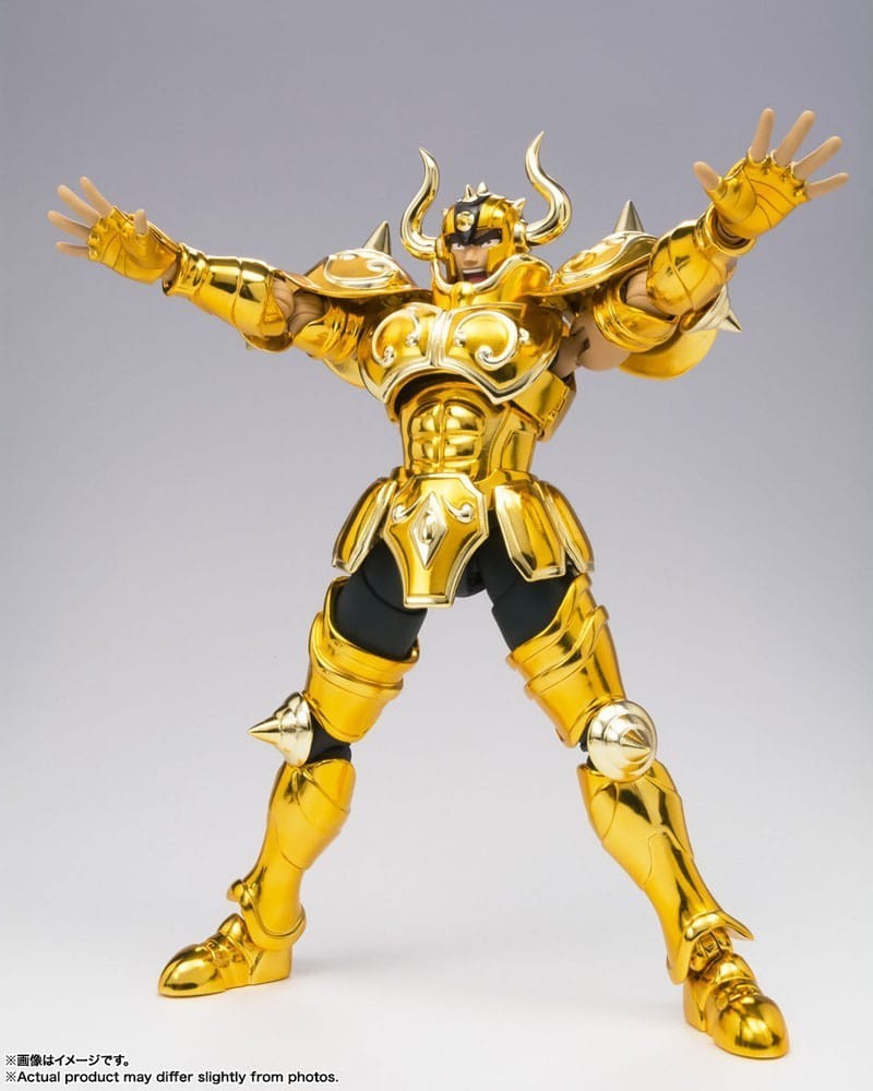 Collection Manga Bandai Figurine Saint Seiya Myth Cloth EX Taurus Aldebaran - 19cm PVC Et Métal - Collection Chevaliers Du Zodiaque Figurine Pvc Metal