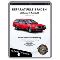 VW Passat 2 32 (80-88) 1B3 2B5 Keihin Vergaser ZüNdanlage Reparaturanleitung PDF