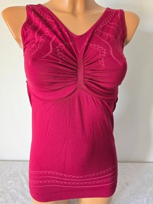 Schlankstütz Shape Top - UBF-PU- Waffelstruktur - Rot - Traube-Gr. L - 42 44