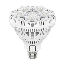 Indoor Plant Grow Lights, Full Spectrum 24W Bulbs, High PPFD for Seed Starting