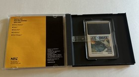 Gunboat TurboGrafx-16, 1992, Original Case, Manual, Game Card! Tested