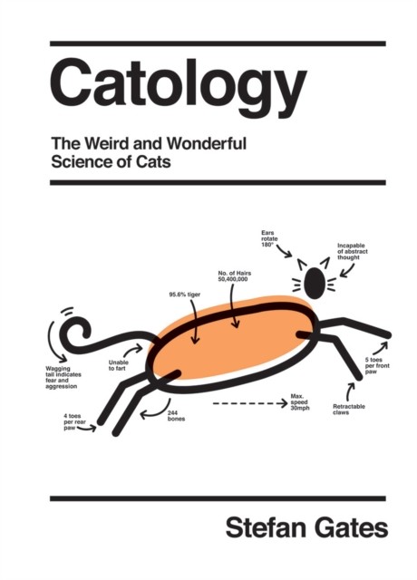 Catology The Weird and Wonderful Science of Cats by Stefan Gates (Hardback Book)