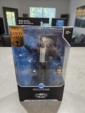 McFarlane Toys DC Multiverse The Dark Knight Bank Robber Joker Gold Label