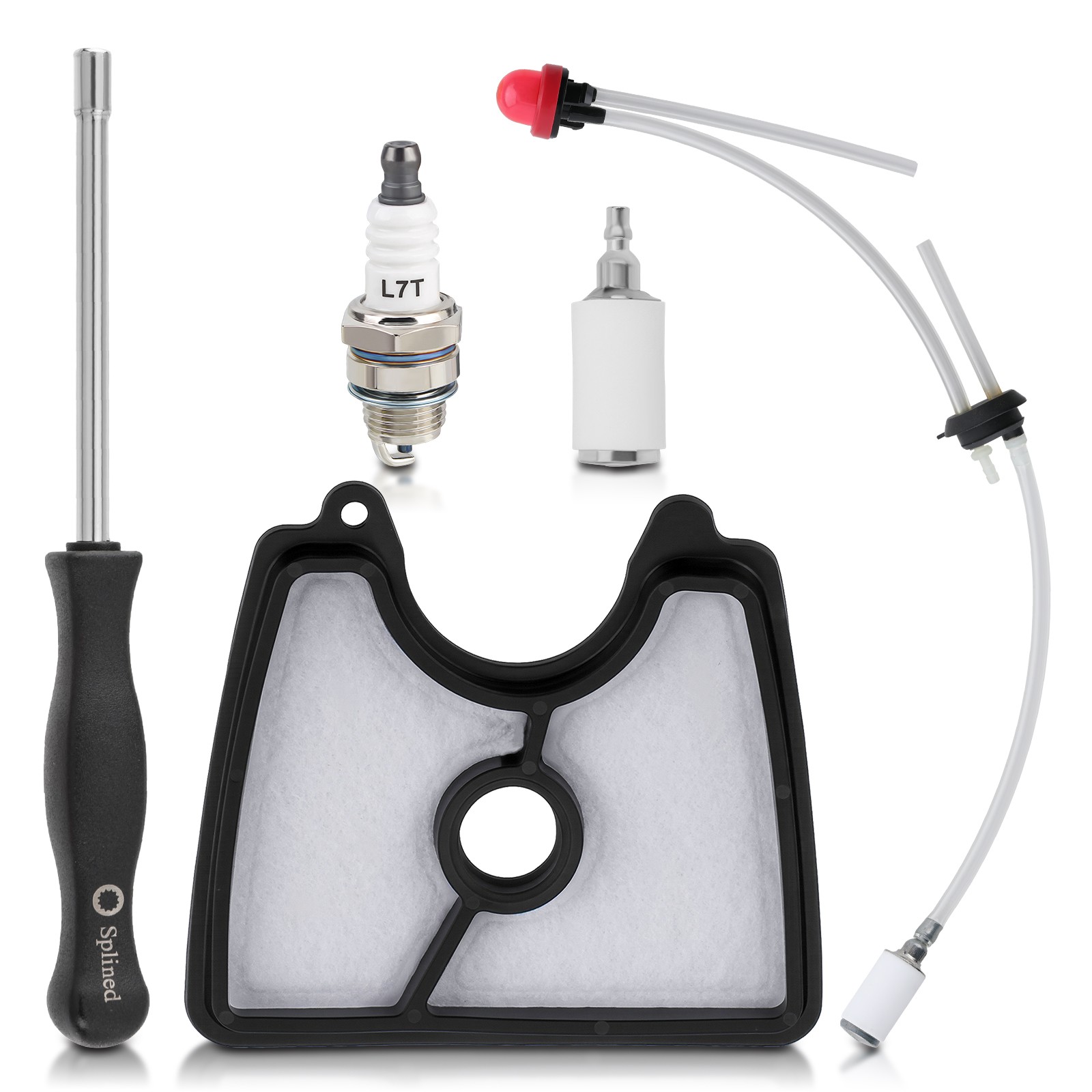 New Gas Fuel Line Filters Primer Bulb Kit for Husqvarna 125B 545081841 581798001
