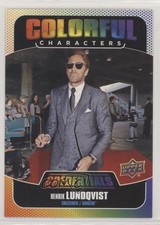 2019 Upper Deck Credentials Colorful Characters Henrik Lundqvist #CC-3 HOF b0v