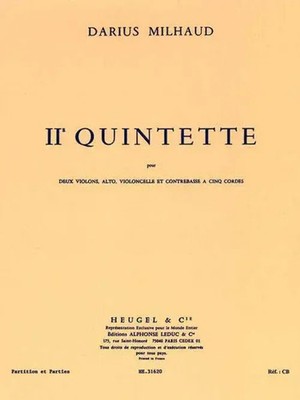 String Quintet No.2 Op.316 | Darius Milhaud | Partitur + Stimmen