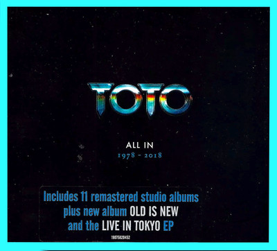 TOTO ALL IN 1978-2018 REMASTERED - 13DISC BOX SET - BRAND NEW